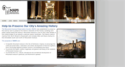 Desktop Screenshot of monumentavenue.org